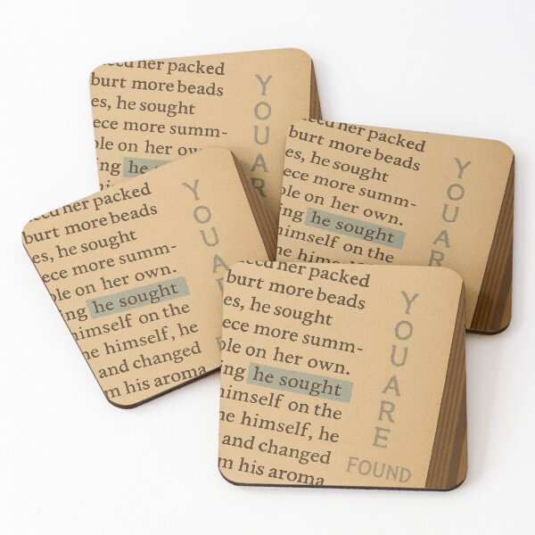 Item preview, Library Cipher - "You are found" - Hidden Message Book Lover Design designed and sold by Ataqhin.