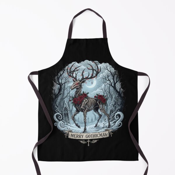 Item preview, Merry Gothicmas Skeleton Reindeer designed and sold by SoulenCify.