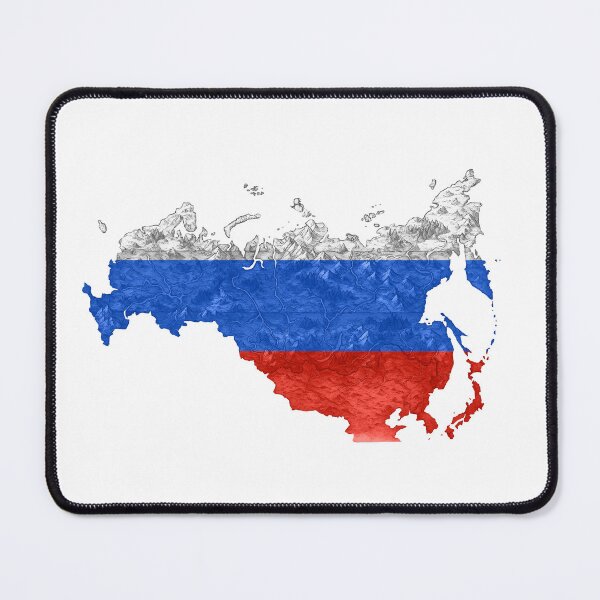 Item preview, a stylized fantasy map of the russian flag designed and sold by sabartgunpla.