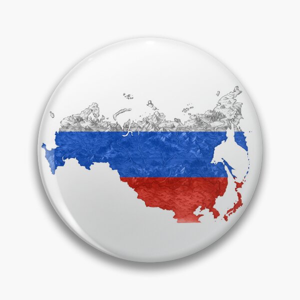 Item preview, a stylized fantasy map of the russian flag designed and sold by sabartgunpla.