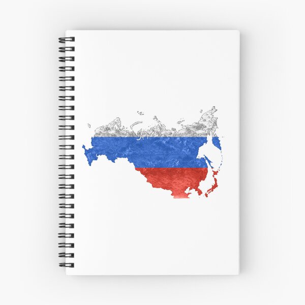 Item preview, a stylized fantasy map of the russian flag designed and sold by sabartgunpla.