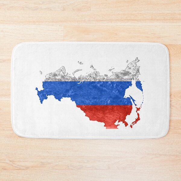Item preview, a stylized fantasy map of the russian flag designed and sold by sabartgunpla.