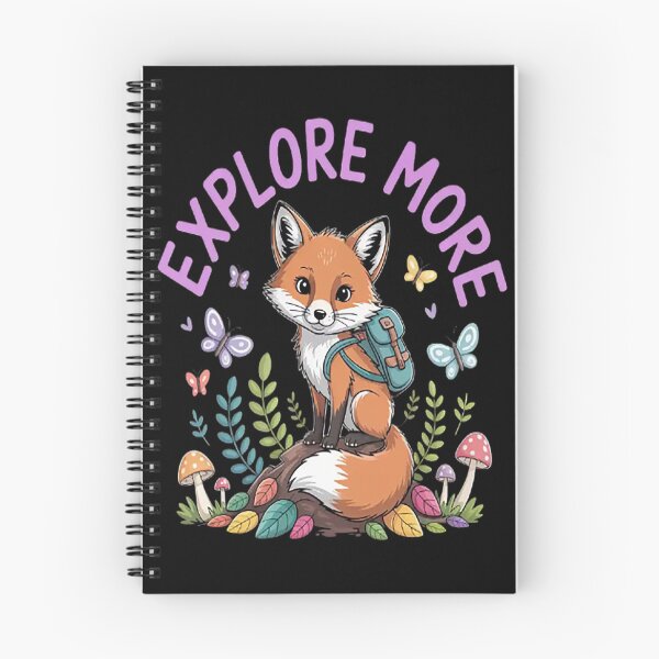Item preview, Explore More With Whimsy Fox Adventure Awaits Nature Lover designed and sold by TeamLequid.