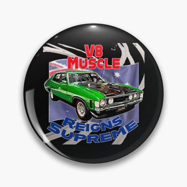 Item preview, V8 Muscle Reigns Supreme Aussie Car Art designed and sold by Michael van der Hoorn.