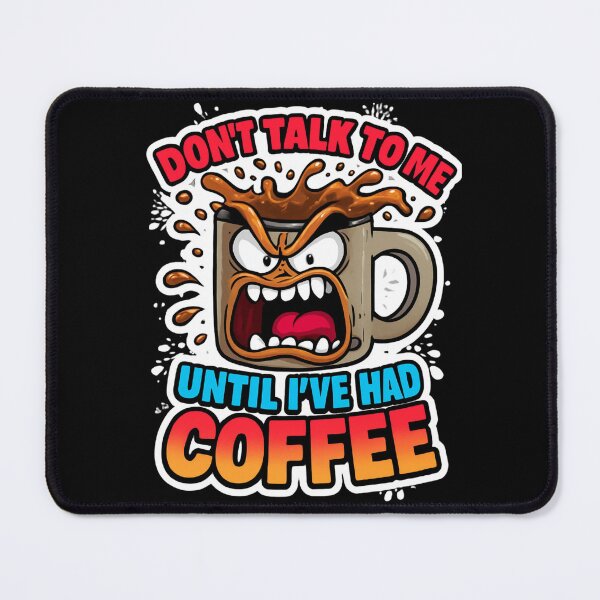 Item preview, Chaos Coffee Mug Meme – Don’t Talk To Me Until I've had my Coffee Funny Cartoon Design designed and sold by Brossock.