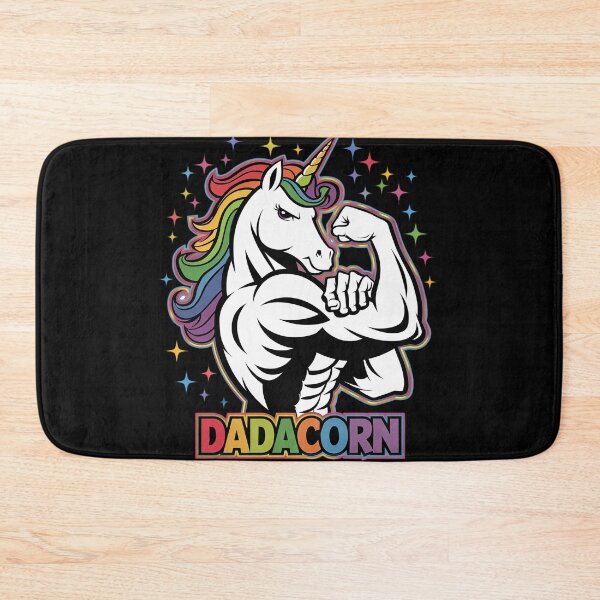Item preview, Dadacorn Muscle Fathers Day Joke Daddy Unicorn designed and sold by MyzoToyota.