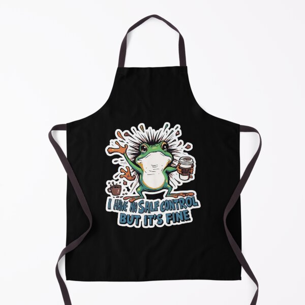 Item preview, Chaotic Frog Meme | Funny Unhinged Coffee Frog designed and sold by Brossock.