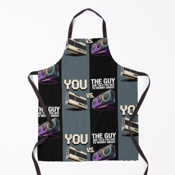 Item preview, You vs The Guy She Told Me Not to Worry About GPU Comparison Meme Design designed and sold by SplashTastic.