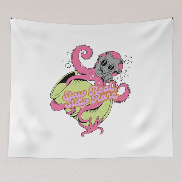 Item preview, Neon Kraken: Stay Real, Stay Rare designed and sold by kurisawa.