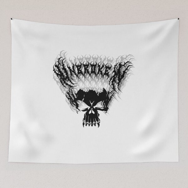 Item preview, UnbrokeN Skull – Dark Metal Fitness Aesthetic - Black Design designed and sold by Gary-Shop.