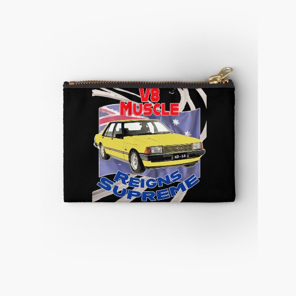 Item preview, Yellow XD V8 Muscle Reigns Supreme Aussie Car Art designed and sold by Michael van der Hoorn.