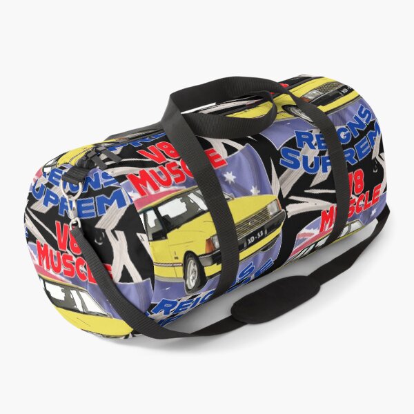 Item preview, Yellow XD V8 Muscle Reigns Supreme Aussie Car Art designed and sold by Michael van der Hoorn.