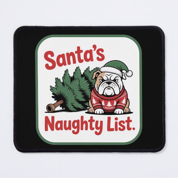 Item preview, Santa’s Naughty List designed and sold by theartfulaspie.