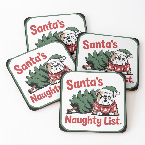 Item preview, Santa’s Naughty List designed and sold by theartfulaspie.