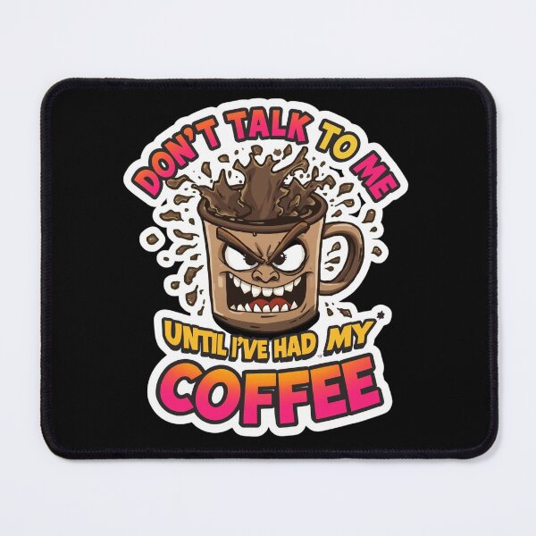 Item preview, Chaos Coffee Mug Meme – Don’t Talk To Me Until I've had my Coffee Funny Cartoon Design designed and sold by Brossock.