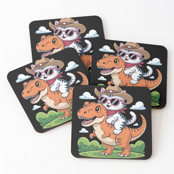 Item preview, Dinosaur & Cat, Cat Owner, Cat Lover designed and sold by MyzoToyota.