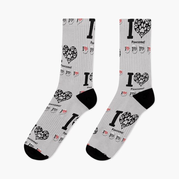 Item preview, I Love Paw Prints Heart Pawsome Dog Cat Pet Lover Design designed and sold by anandsiva2703.