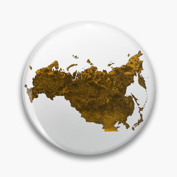 Item preview, gold map a stylized fantasy map of the russian flag designed and sold by sabartgunpla.