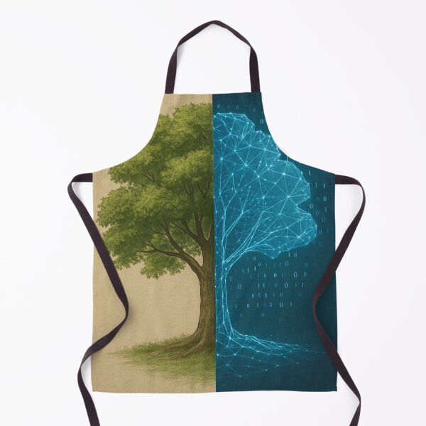 Item preview, Digital Twin: Nature - Holographic Data Glitch - Cybernetic Forest designed and sold by Ataqhin.