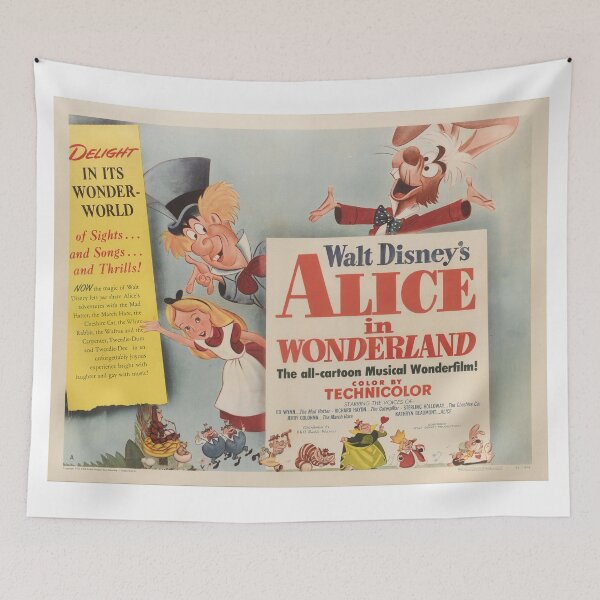 Item preview, Alice in Wonderland Movie designed and sold by nguyenharold.