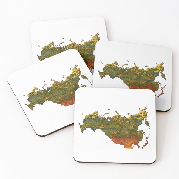 Item preview, full colour a stylized fantasy map of the russian flag designed and sold by sabartgunpla.