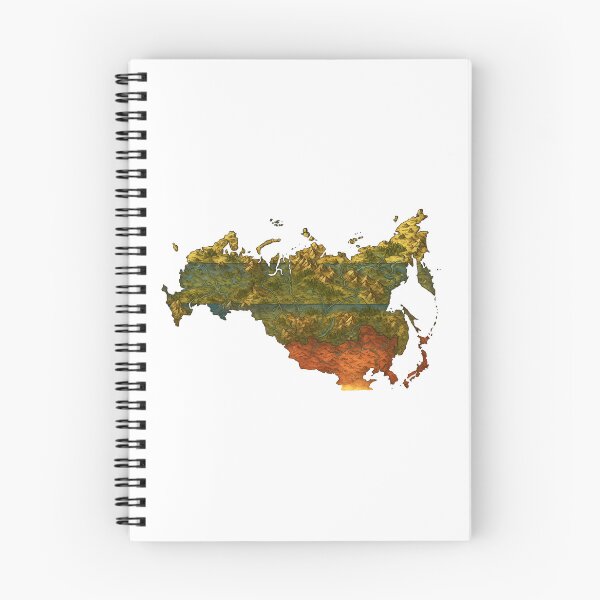 Item preview, full colour a stylized fantasy map of the russian flag designed and sold by sabartgunpla.