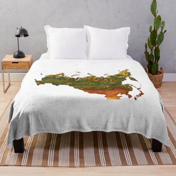 Item preview, full colour a stylized fantasy map of the russian flag designed and sold by sabartgunpla.