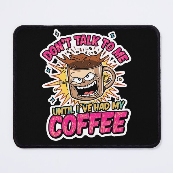 Item preview, Chaos Coffee Mug Meme – Don’t Talk To Me Until I've had my Coffee Funny Cartoon Design designed and sold by Brossock.