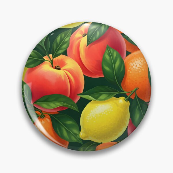 Item preview, Citrus Peach Mix designed and sold by Kaleidoscope Print.