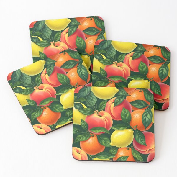 Item preview, Citrus Peach Mix designed and sold by Kaleidoscope Print.