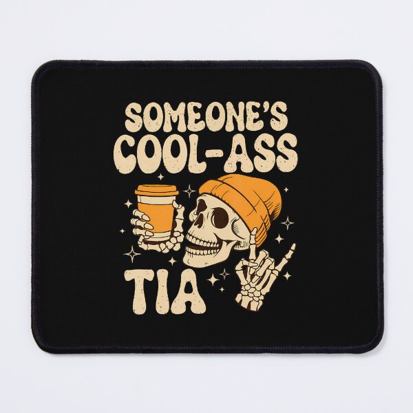 Item preview, Skull Skeleton Someone'S Cool Ass Tia Cool Auntie Club designed and sold by DeannaAntoin.