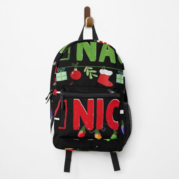 Item preview, Six Seven Christmas Lights Naughty Nice List Checked Holiday Humor designed and sold by Chaya Reid.