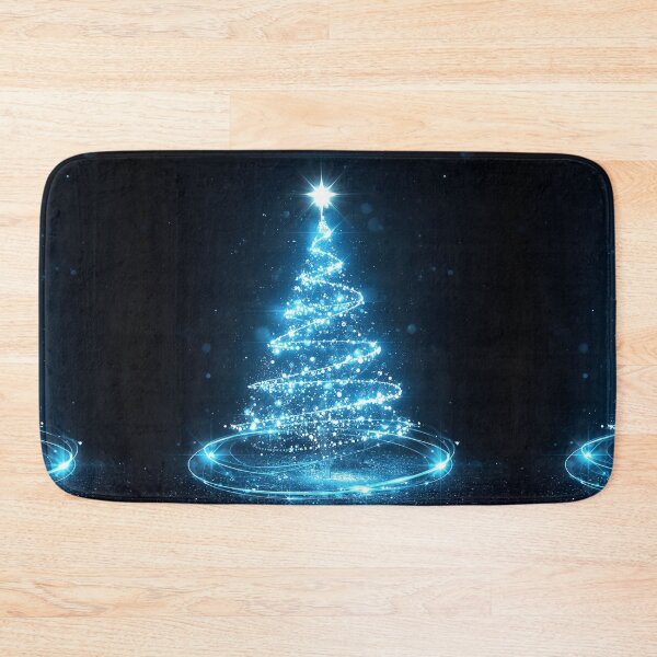 Item preview, Celestial Ice-Lit Christmas Tree – A Magical Winter Glow of Light and Wonder designed and sold by PixelVibe782.
