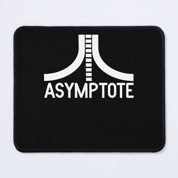 Item preview, Funny Nerdy Asymptote Retro Console Gamer Math Teacher White Text designed and sold by MathWare MathClips.