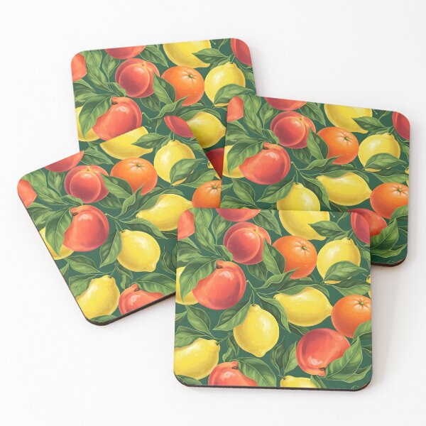 Item preview, Citrus Orchard Mix designed and sold by Kaleidoscope Print.