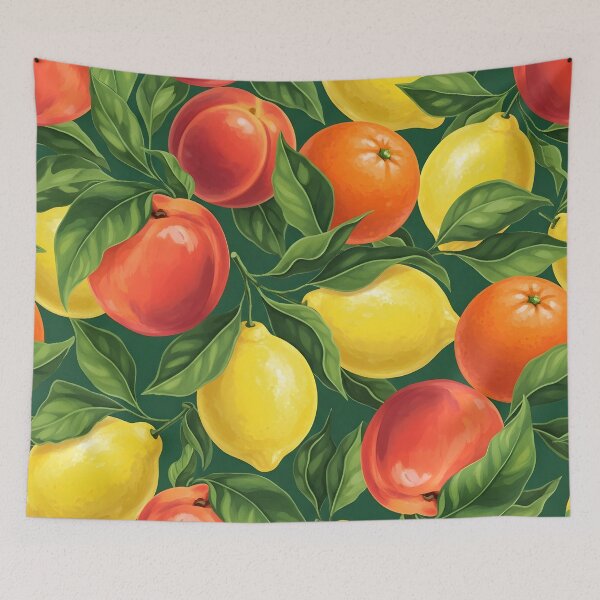 Item preview, Citrus Orchard Mix designed and sold by Kaleidoscope Print.