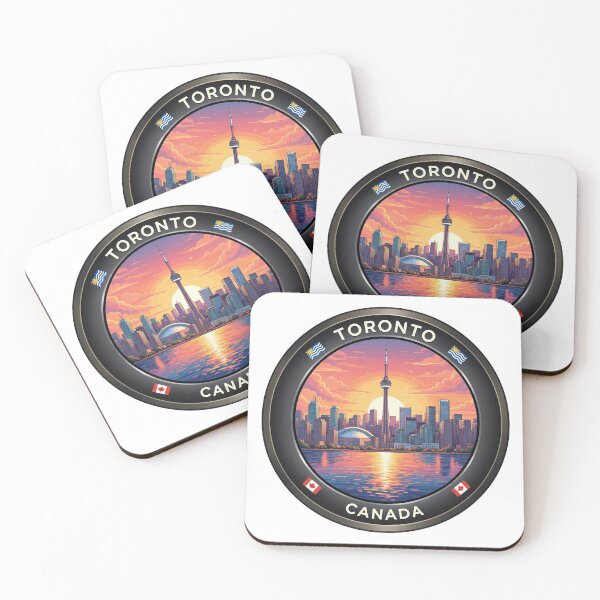 Item preview, TORONTO CANADA - CN Tower Skyline Sunset designed and sold by SasquatchTrail.