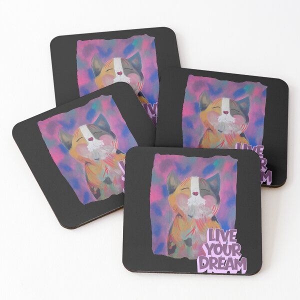 Item preview, Live Your Dream Felicity Kitty designed and sold by Tori Allbright.
