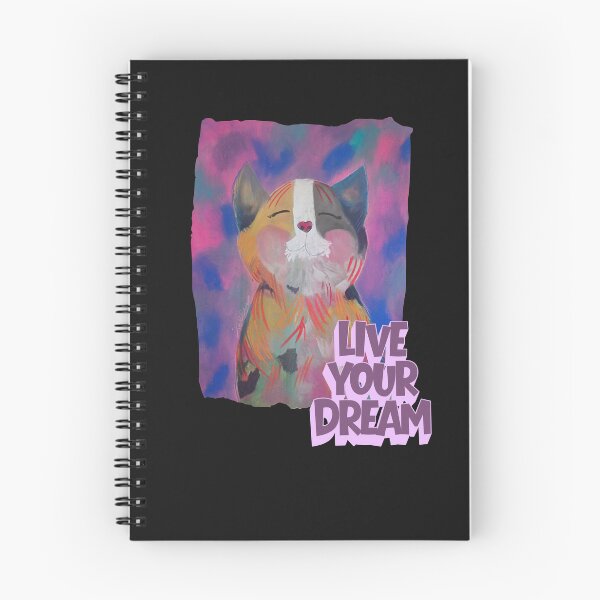 Item preview, Live Your Dream Felicity Kitty designed and sold by ByToriKelley.
