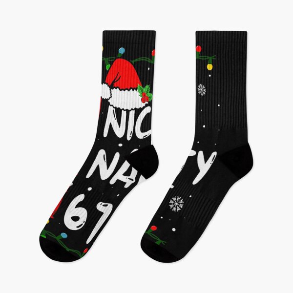 Item preview, Naughty Nice Christmas List Checked 67 Humorous Santa Tracker Gift designed and sold by Suzu Comena.