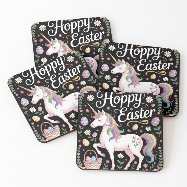 Item preview, Easter Unicorn With Eggs Happy Easter Girls Kids Cute designed and sold by MyzoToyota.