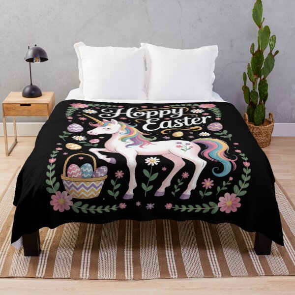 Item preview, Easter Unicorn With Eggs Happy Easter Girls Kids Cute designed and sold by MyzoToyota.