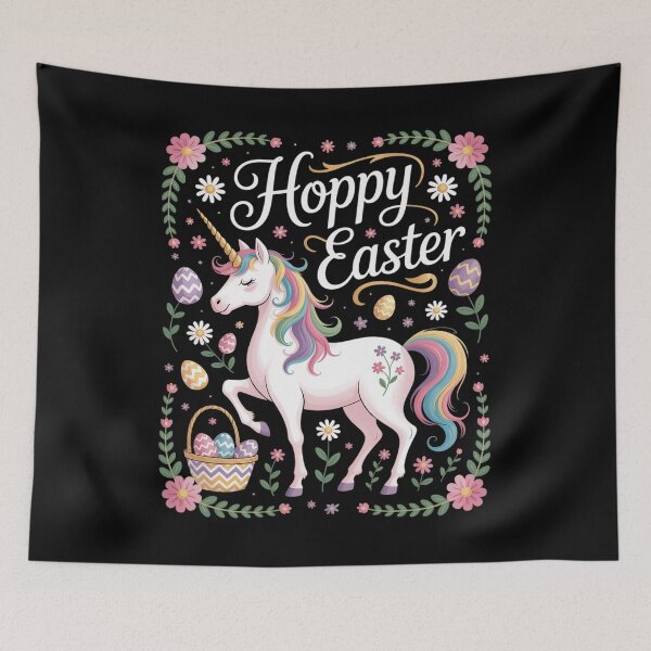 Item preview, Easter Unicorn With Eggs Happy Easter Girls Kids Cute designed and sold by MyzoToyota.