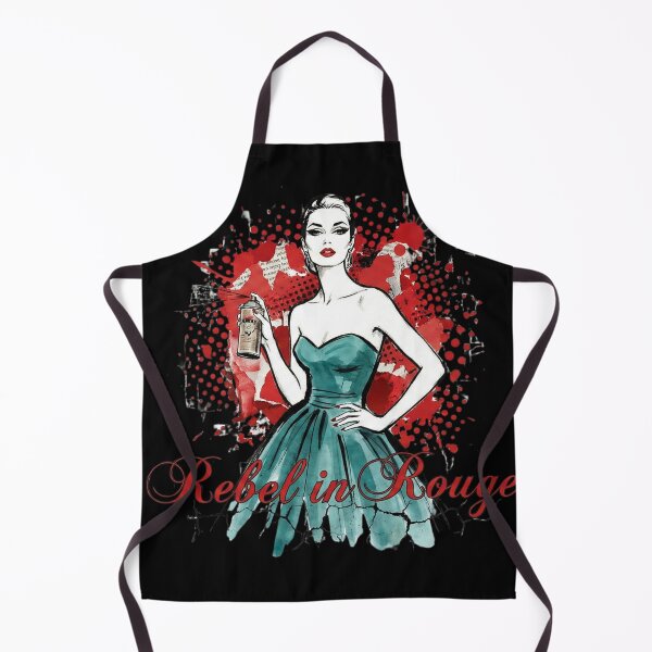 Item preview, Retro Femme Rebellion – Rebel in Rouge designed and sold by VoniBlue.