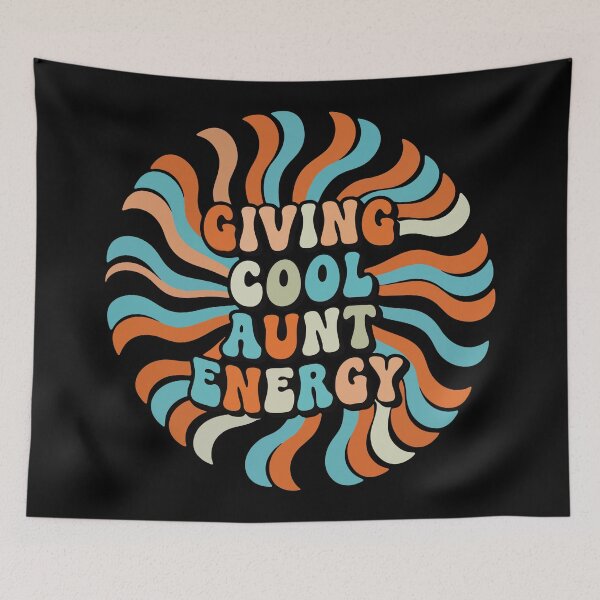 Item preview, Cool Aunt Energy Vintage Typography designed and sold by WorldEngine.