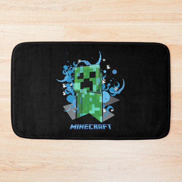 Item preview, Electric Blue Lightning Green Pixel Monster Art designed and sold by DeclaArie.