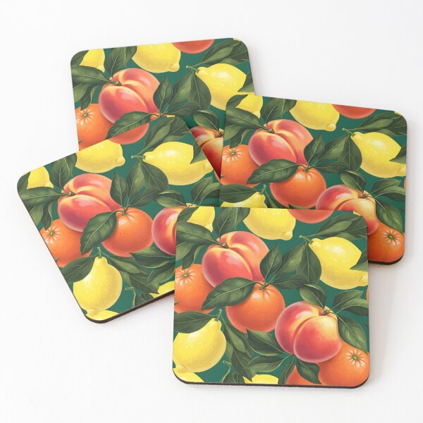 Item preview, Citrus Peach Mix designed and sold by Kaleidoscope Print.