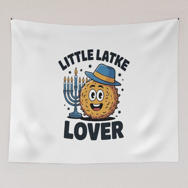 Item preview, Groovy Cute Little Latke Lover Ugly Hanukkah Kids designed and sold by SIGORDESIGN.
