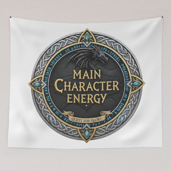 Item preview, Main Character Energy - Fantasy Design, Logo designed and sold by Curtis Brown.