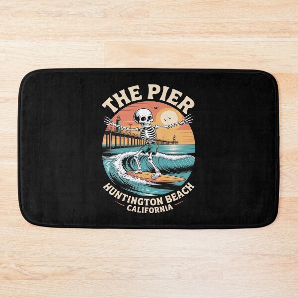 Item preview, Skateboarding Huntington Beach The Pier Cool Mens Beach Life designed and sold by HardcoreTour.